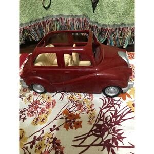 Calico Critters Burgundy‎ Red Car